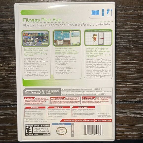 Nintendo Wii Fit Plus - White - Picture 3 of 3